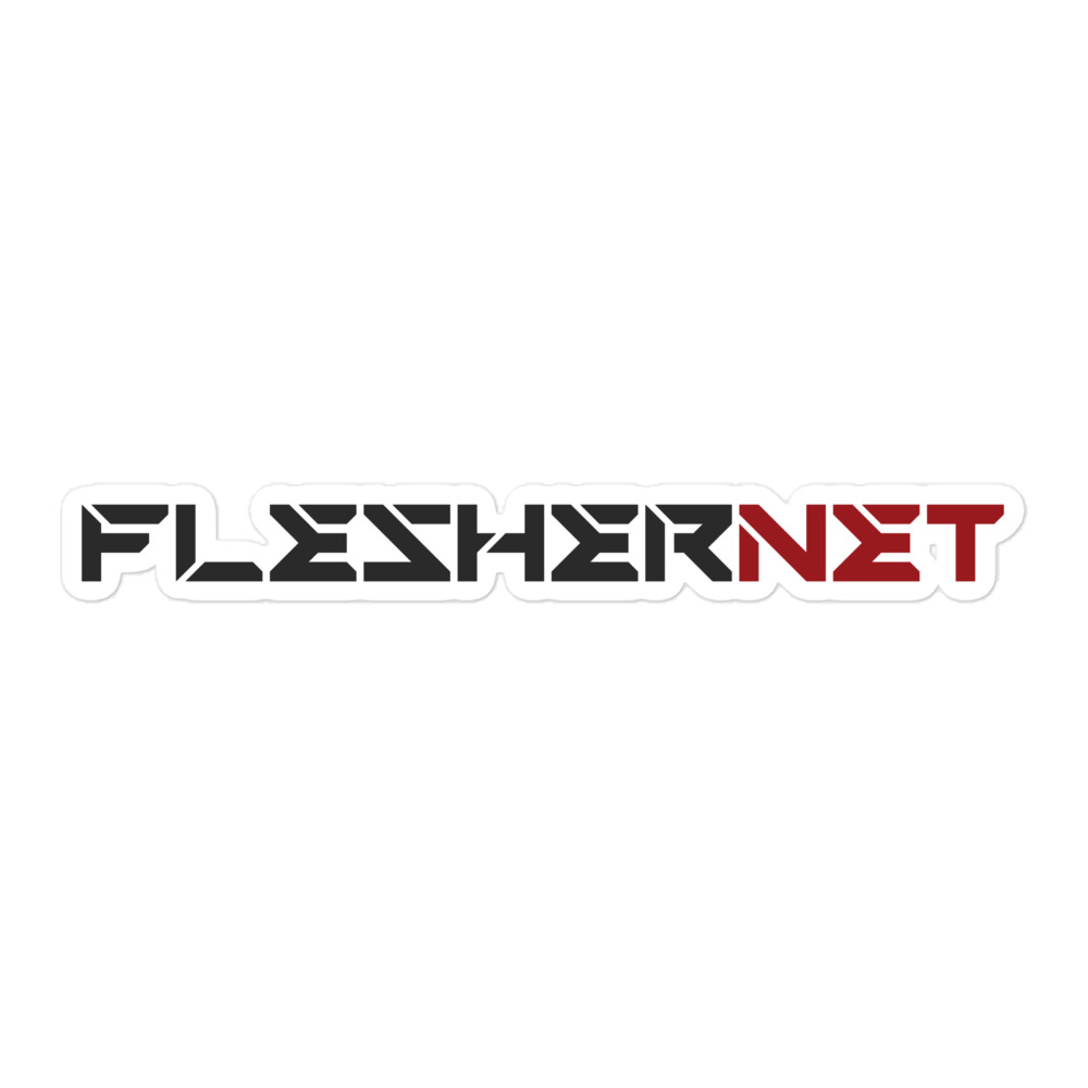 FlesherNET Bubble-free stickers